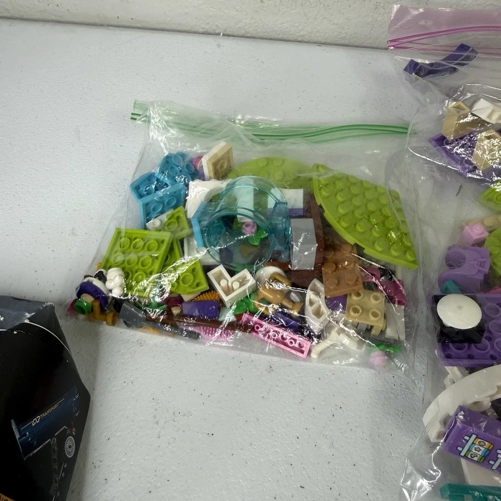 LEGO Friends Bulk Girls Lot with Mini-Doll Figures & Horses And Extras